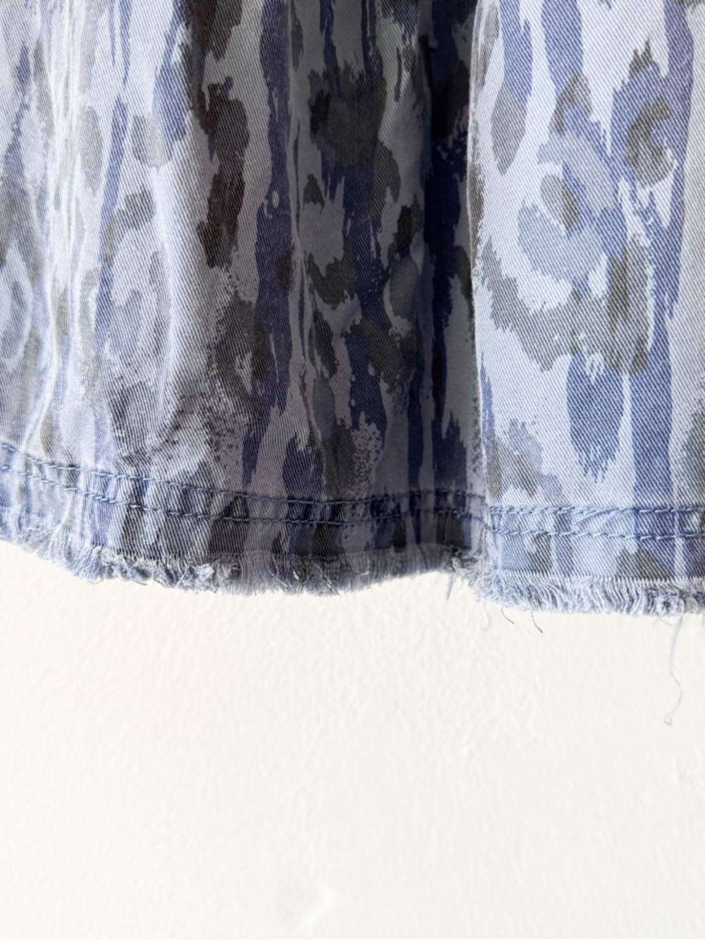 Anthropology Jenee Tiered Blue Printed Dress Size S - Picture 7 of 10
